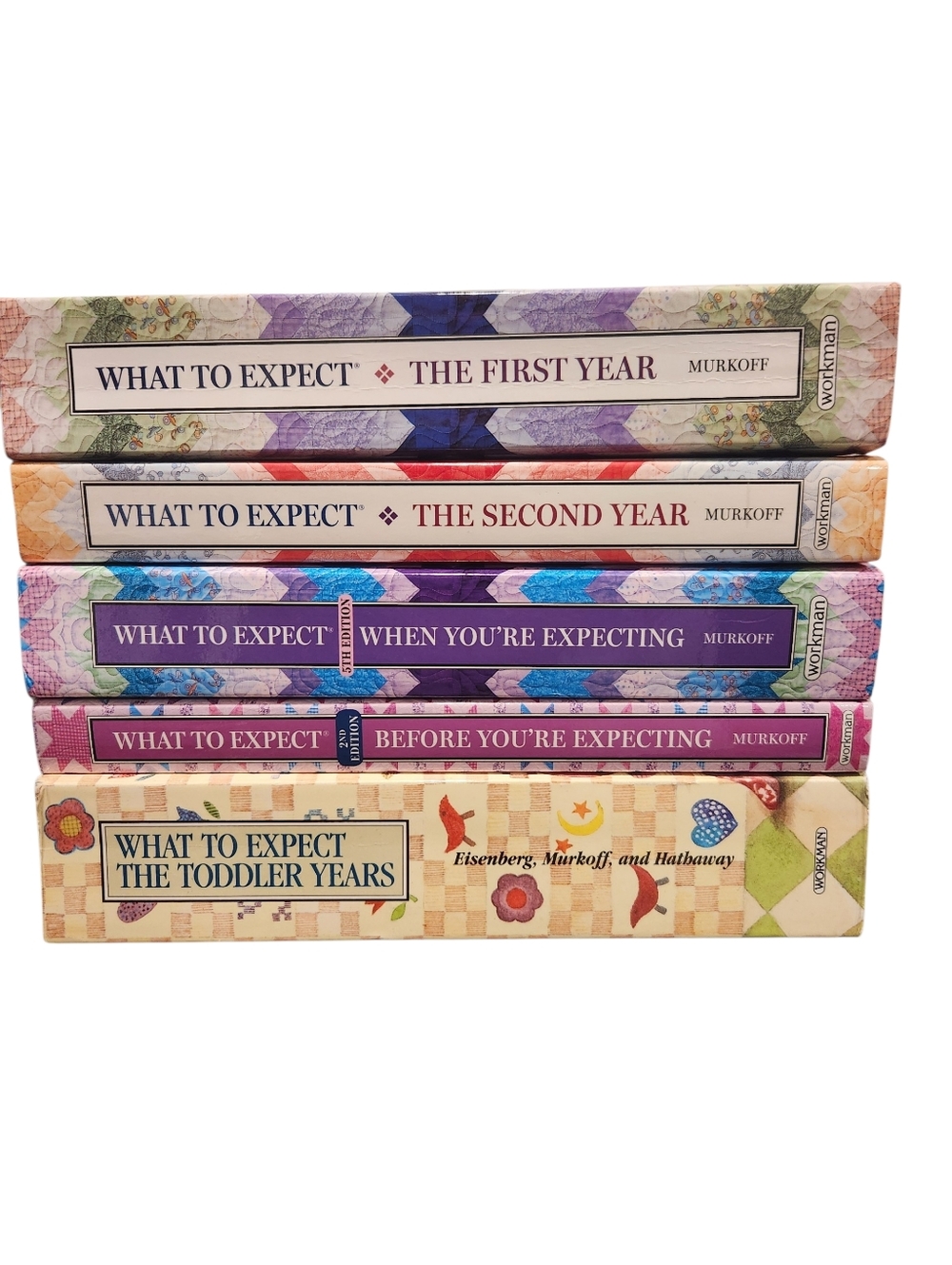 What to Expect Book Series (5-Book Bundle) – Pregnancy Through Toddler Years
